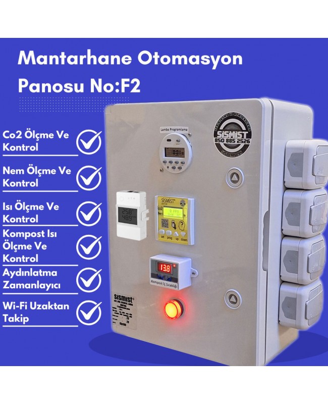 Mantarhane Full Otomasyon Panosu No:F2