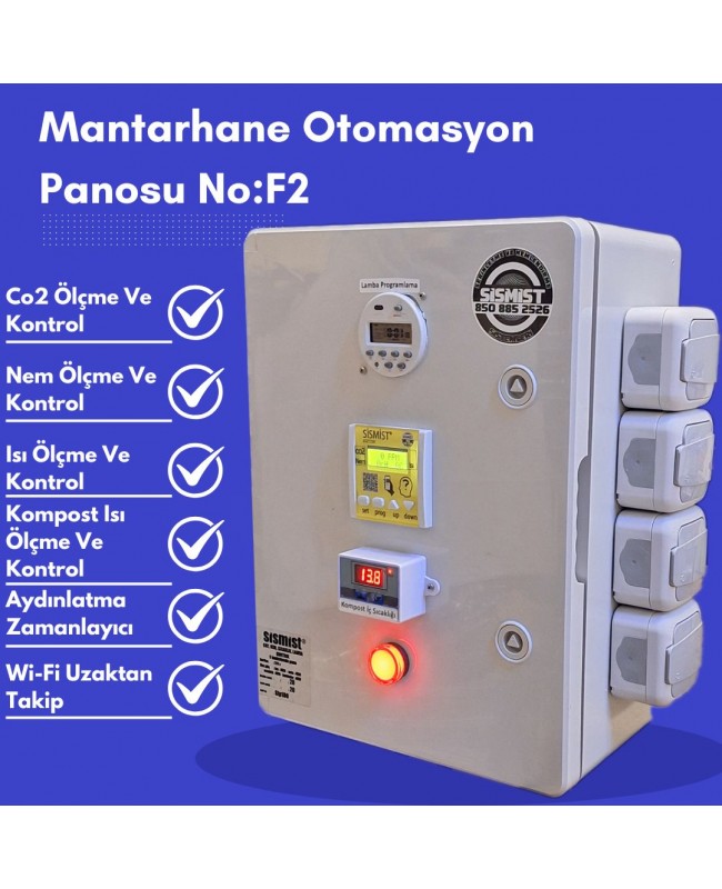Mantarhane Full Otomasyon Panosu No:F2